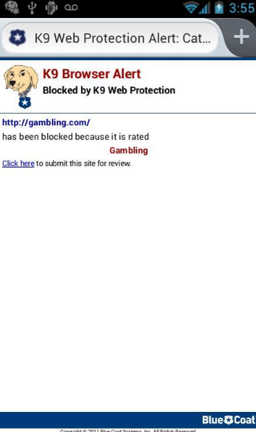 تحميل برنامج K9 Web Protection للاندرويد